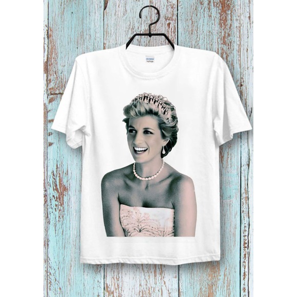 Princess Of Wales Lady Diana T Shirt Super Cool - Picture 1 of 4